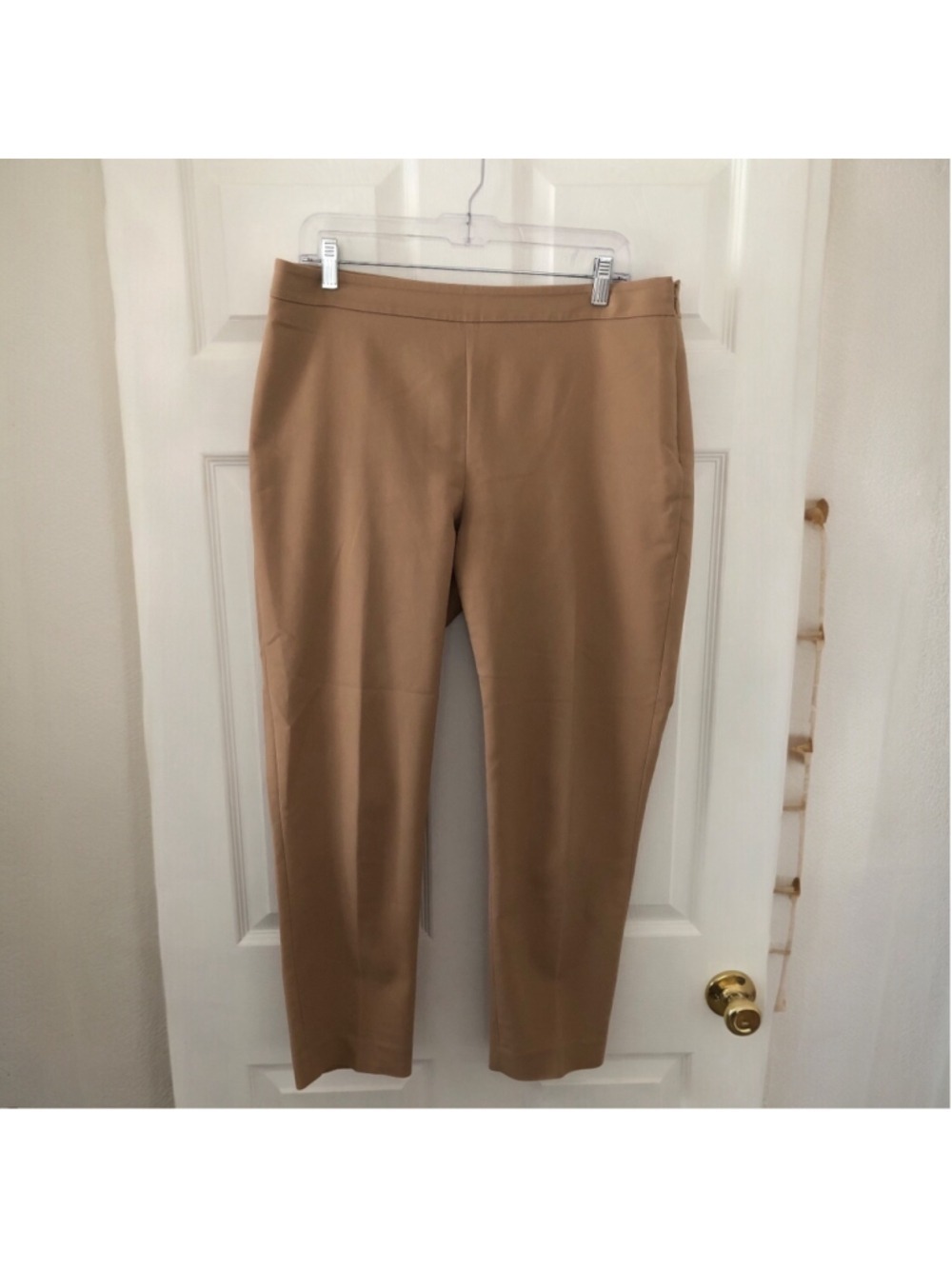 CHAUS New York Dress Pants Slacks Straight Leg Timeless Y2K Flat Front Side Zip